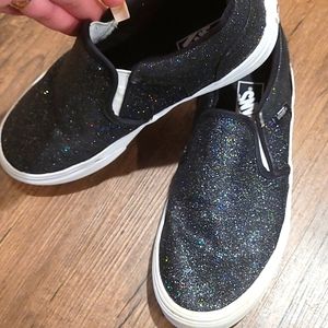 Glitter Vans size 3